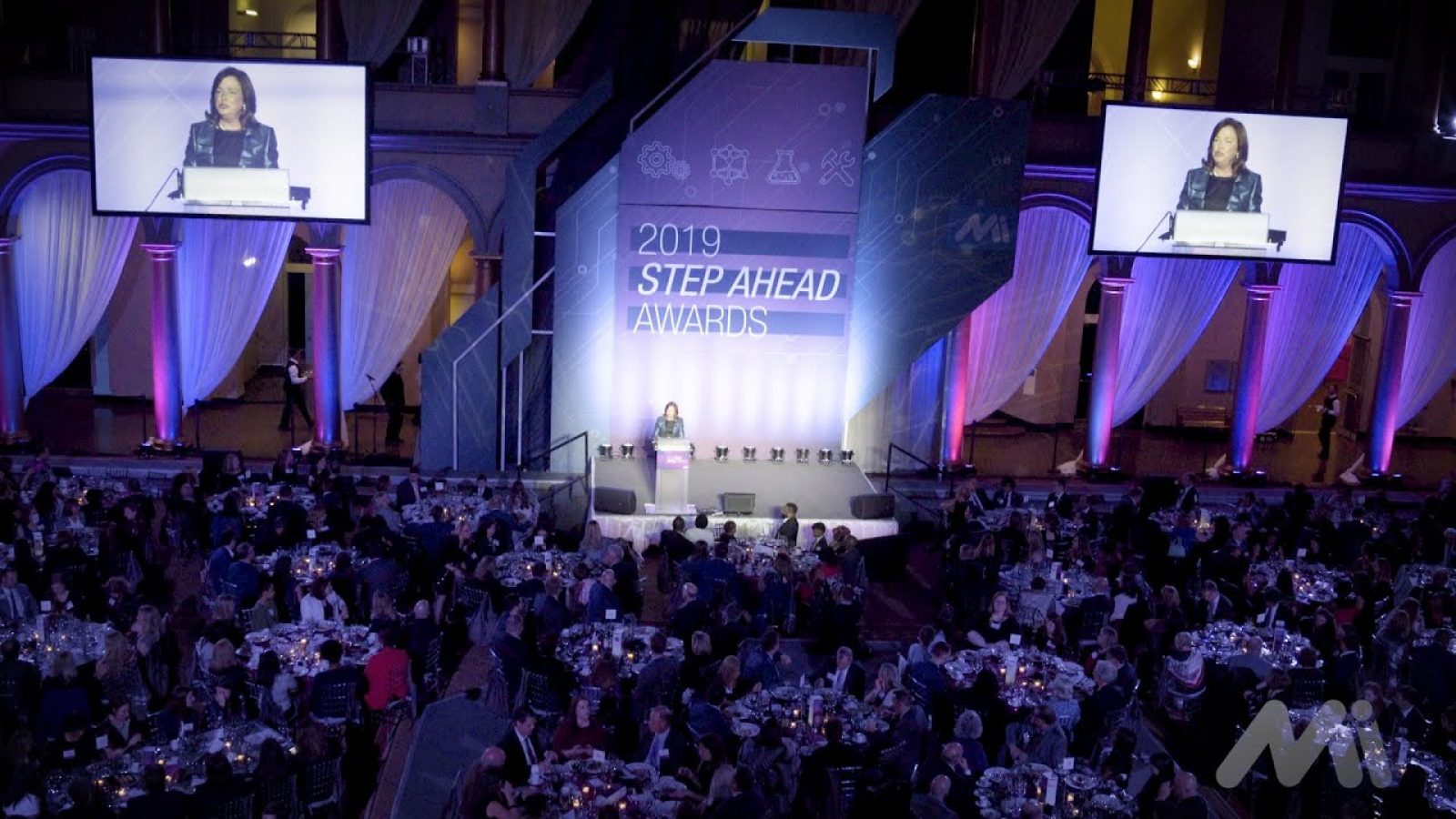 STEP ahead awards stage photograph